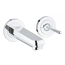 Смеситель для умывальника на два отверстия Grohe Eurodisc Joy M-size 19968000 хром