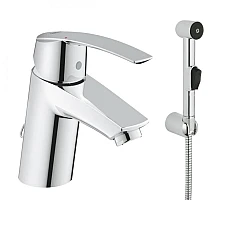 Змішувач для умивальника з гігієнічним душем Grohe Start 23123001 хром