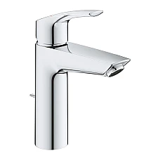 Змішувач для умивальника Grohe Eurosmart New M-size з донним клапаном 23322003 хром