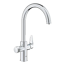 Смеситель для кухни под осмос Grohe Blue Pure BauCurve 30580000 хром