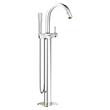 Змішувач для ванни підлоговий Grohe Grandera 23318IG0 хром/золото