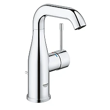 Смеситель для умывальника Grohe с донным клапаном Essence 24173001 хром