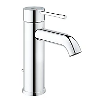 Змішувач для умивальника Grohe Essence New з донним клапаном 24171001 хром