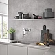 Змішувач для кухні настінний з виливом Grohe Eurosmart 31391003 хром