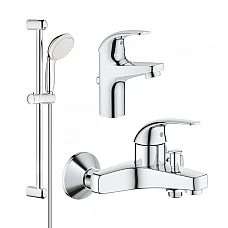 Набір змішувачів Grohe Curve New Tempesta Classic UA122217S0A хром