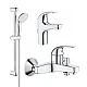 Набор смесителей Grohe Curve New Tempesta Classic UA122217S0A хром
