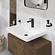 Смеситель для умывальника Grohe Cubeo М-SiZE 1017492430 черный матовый