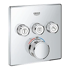 Термостат скрытого монтажа Grohe Grohtherm SmartControl 29126000 хром
