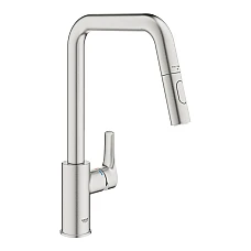 Змiшувач для кухнi з висувним виливом Grohe EuroSmart 30619DC0