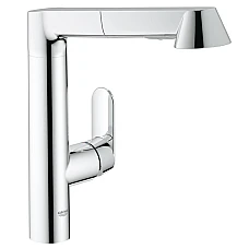 Змішувач для кухні з висувним виливом GROHE К7 32176000 хром