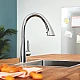 Змішувач для кухні з висувною лійкою Grohe Zedra 32294002 хром