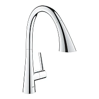Змішувач для кухні з висувною лійкою Grohe Zedra 32294002 хром