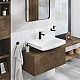 Змішувач для умивальника Grohe Cubeo S-SiZE 1016992430 чорний матовий