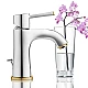 Змішувач для умивальника Grohe Grandera M-Size з донним клапаном 23303IG0 хром/золото