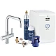 Смеситель для кухни со стартовым пакетом GROHE Blue Professional 31324001