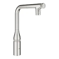 Смеситель для кухни с выдвижной лейкой Grohe Essence Smartcontrol 31892DC0 сталь