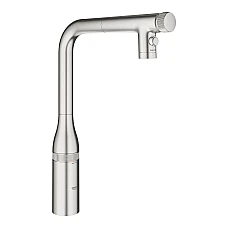 Змішувач для кухні з висувною лійкою Grohe Essence Smartcontrol 31892DC0 сталь