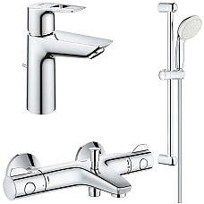 Набір змішувачів Grohe BauLoop UA34550TM0 хром