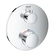 Термостат для душу з перемикачем Grohe Grohtherm 24076000 хром