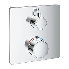 Термостат для душу з перемикачем Grohe Grohtherm SmartControl 24079000 хром