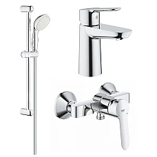 Набор смесителей для ванной Grohe BauEdge New 3в1 UA123208S0 хром