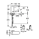 Инфракрасный смеситель для раковины 1/2 Grohe Eurosmart Cosmopolitan E 6V 36327001