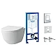Комплект унітаз підвісний Laufen Pro H8619570000001 + інсталяція Grohe Rapid SL 38772001