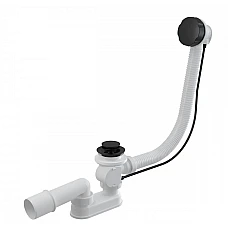 Чорний сифон для ванни Alca Plast A55BLACK