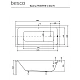 Ванна прямоугольная BESCO MODERN 140x70 2024408