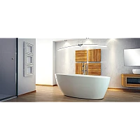 Ванна отдельностоящая BESCO GOYA 160x70 с сифоном клик-клак 2017108