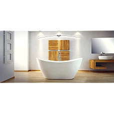 Ванна BESCO VIYA 160x70 с сифоном клик-клак 2018408