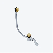 Слив-перелив для ванны универсальный Excellent Moli (ARIN.3210GB) шлифованное золото