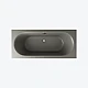 Ванна прямоугольная 180x80 Excellent Oceana Slim серый матовый