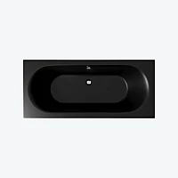 Ванна прямоугольная 170x75 Excellent Oceana Slim черный матовый