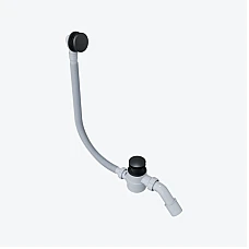 Злив-перелив для ванни універсальний Excellent Moli (ARIN.3210BL) чорний