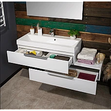 Тумба з умивальником Fancy Marble Tristan 1000 (Mersey) L/R