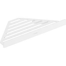 Полочка угловая Matt White Hansgrohe AddStoris 41741700