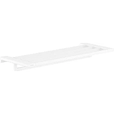 Поличка для рушників із тримачем Matt White Hansgrohe AddStoris 41751700