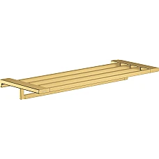 Поличка для рушників із тримачем Polished Gold Optic Hansgrohe AddStoris 41751990