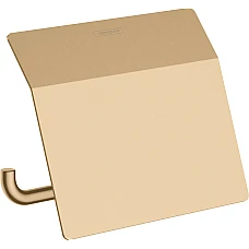 Держатель бумаги закрытый Brushed Bronze Hansgrohe Addstoris 41753140