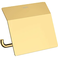Держатель бумаги закрытый Polished Gold Optic Hansgrohe AddStoris 41753990