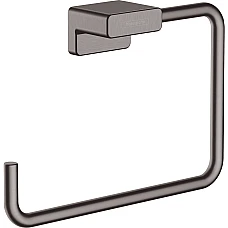 Кольцо для полотенец Brushed Black Hansgrohe AddStoris 41754340