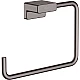 Кольцо для полотенец Brushed Black Hansgrohe AddStoris 41754340