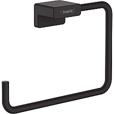Кільце для рушників Matt Black Hansgrohe AddStoris 41754670