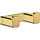 Крючок двойной Polished Gold Optic Hansgrohe AddStoris 41755990