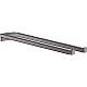Рушникотримач подвійний нерухомий Brushed Black Hansgrohe AddStoris 41770340