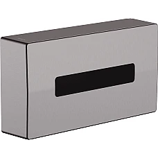 Диспенсер для салфеток Brushed Black Hansgrohe AddStoris 41774340