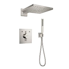 Комплект душової системи зі змішувачем Hansgrohe 7541726239800 сталь