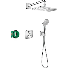 Душовий комплект 1jet Ecostat E 7в1 Chrome HANSGROHE Croma E 280 27953000