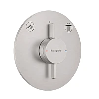 Змішувач для ванни та душу Hansgrohe DuoTurn S 75418800 сталь